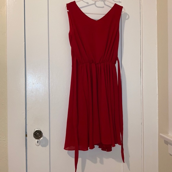 Works Red Dress - Picture 2 of 3
